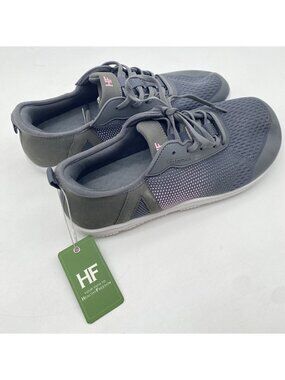 NWT Hike Footwear HF Stride 42 W 11-11.5 M 9-9.5 Gray Pink Barefoot Sneakers